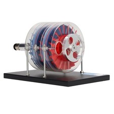 Steam Turbine Model Multistage Physical Demonstration Laboratory Turbine Model