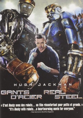 REAL STEEL DVD - 2012 WIDESCREEN EDITION - HUGH JACKMAN ACTION MOVIE