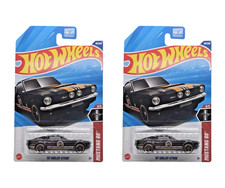2025 Hot Wheels '67 Shelby GT500 #161 Black - Set of 2