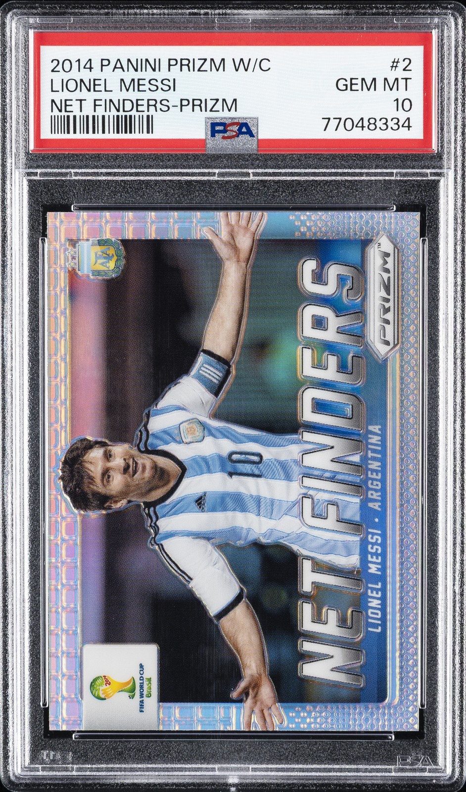 Panini Prizm 2014 メッシ Refractor シルバー他 2014 Panini Prizm