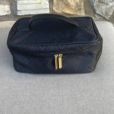 Est e Lauder black travel cosmetic case 9x5