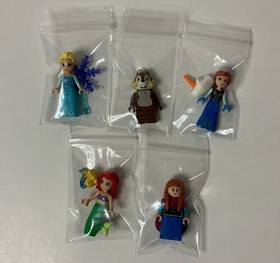 LEGO Disney Minifigures & Parts Lot: Elsa, Anna, Ariel, Chip ~ Incomplete, READ&hellip;
