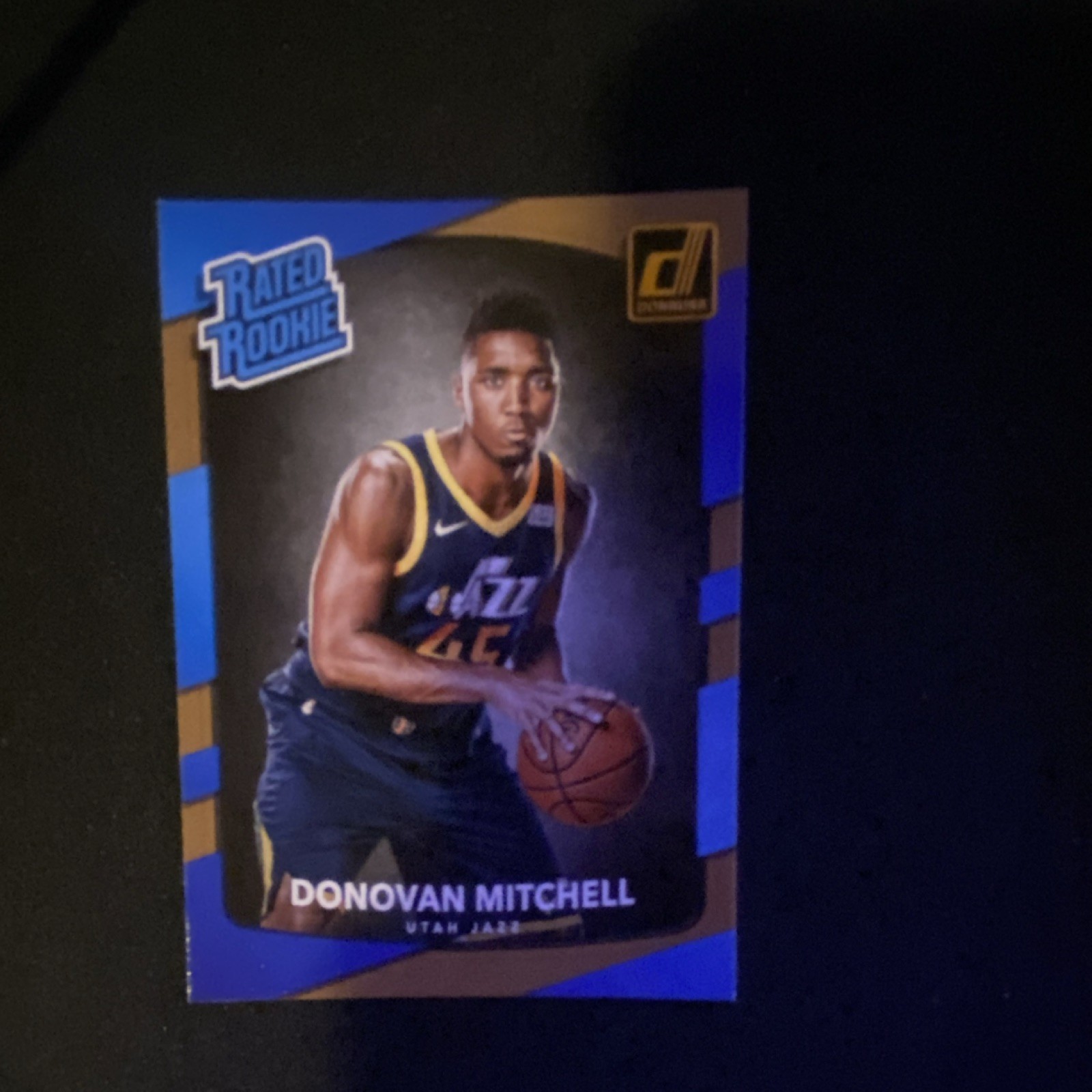2017-18 Panini Donruss Rated Rookie Donovan Mitchell #188 Utah Jazz Basketball