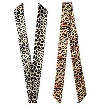 2/6/10Pack Scarf Bags for Women Handbag Scarfs Band 2pcs Leopard Print Scarf