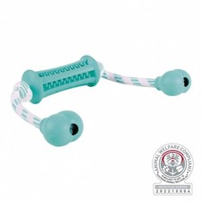 Trixie Denta Fun Stick mit Seil - Zahnpflegespielzeug für Hunde
