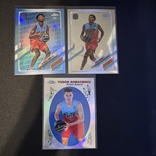 Topps 2022-23 OTE Tudor Somacescu Rookie Basketball Card Lot (3)