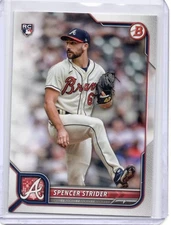 2022 Bowman #41 Spencer Strider RC NM+