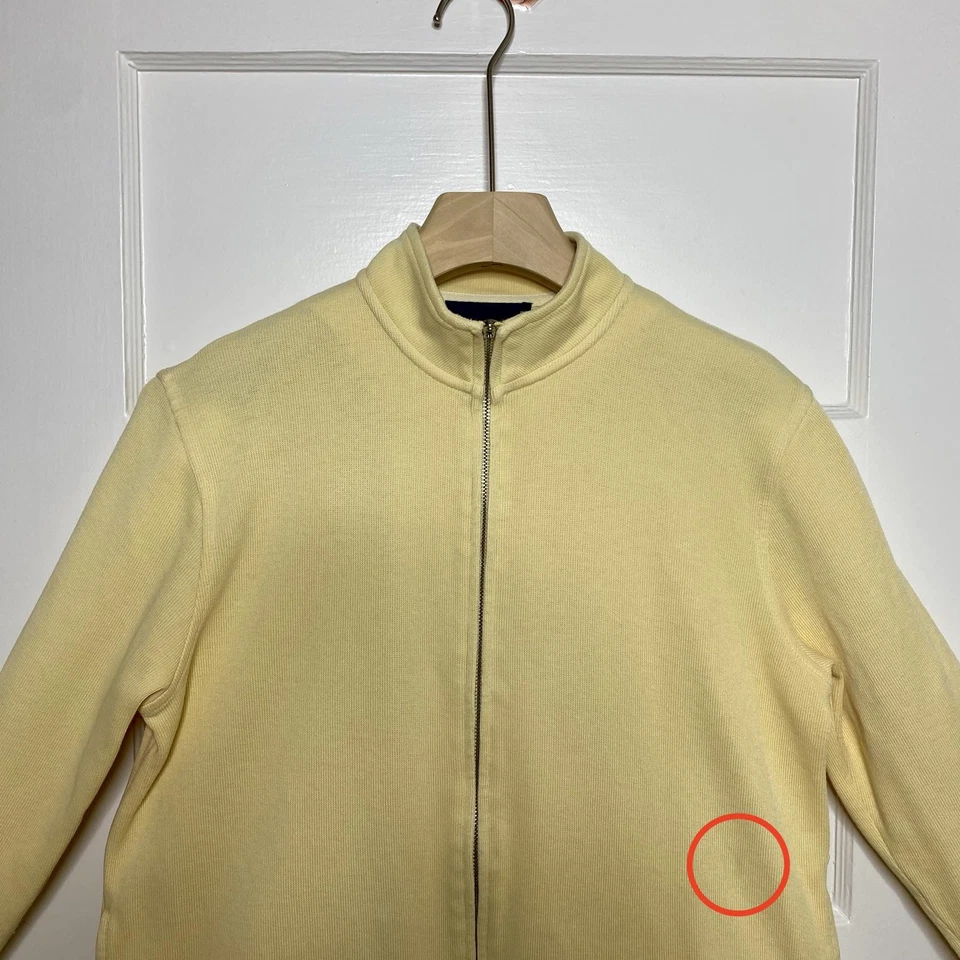 Chaqueta Charter Club con Cremallera para Mujer P/S Cottagecore Tejido Preppy Romántico Básico Foto 2 de 4