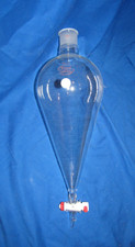 Wilmad Labglass 2000mL Separatory Funnel #38 Stopper Neck