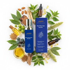 Rich Root Hair Growth Oil 4oz Natural Scalp  Follicle Treatment Almond Castor