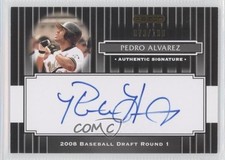 2008 Razor Signature Series Black 73/199 Pedro Alvarez #102 Auto a7m