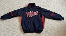 Minnesota Twins Jacket - Fleece Lined - Youth Size Medium - MLB