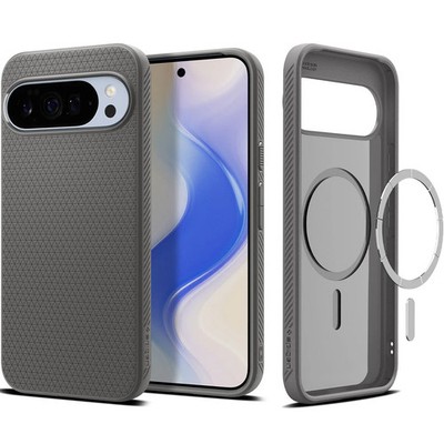 Handyhülle für Google Pixel 10 Pro XL Spigen Case Cover Schutzhülle Etui Grau