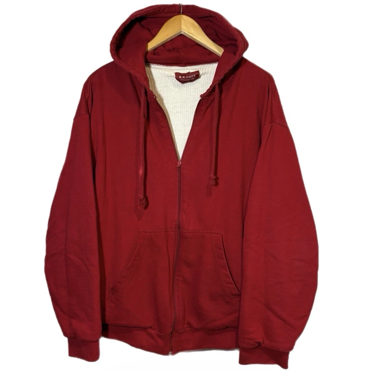 Vintage 90s CAMBER Full Zip Hoodie Thermal Lined Made in USA XL Red Rare Men’s
Opens in a new window