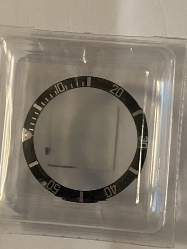 Rolex Submariner 14060 insert lunette bezel .AUTHENTIQUE NOS - Imagen 3 de 5