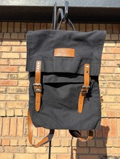 INDIAN MOTORCYCLE BLACK CANVAS BACKPACK/RUCK ...