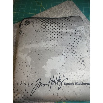 Tonic Studios Tim Holtz Stamp Platform with Protective Zipper Sleeve & Magnets