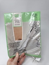 Vintage Sears Nylon Hosiery 9.5 Short Beige 5002