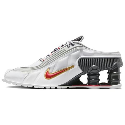 Nike Shox MR4 Mule Martine Rose Metallic Platinum IM5420-100 Women's Size