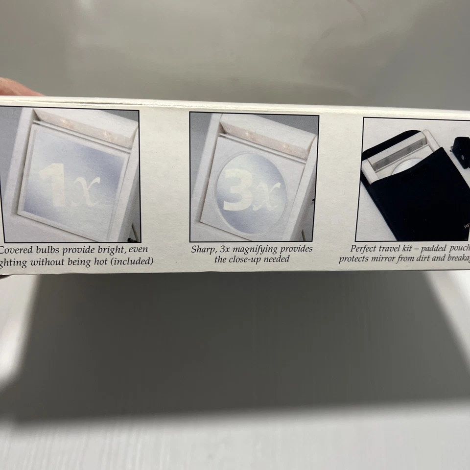 Revlon ︱Perfect Look ︱Travel Light︱Makeup Mirror RV-960︱ Vintage︱NEW︱1998︱90's - Image 3 of 4