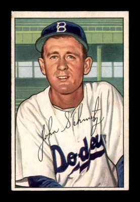1952 Bowman #224 Johnny Schmitz   EX X3472225