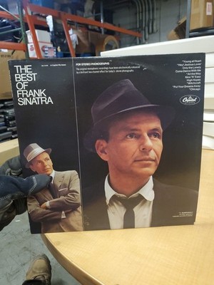 Frank Sinatra The Best of-1978 Capitol Jazz Vocal Vinyl LP Record Album Like New