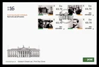 DR WHO 2016 IRELAND FDC 1916 COMBO M77328