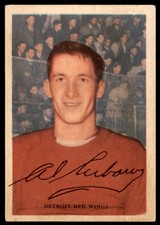 1953-54 Parkhurst VG Al Arbour Rookie #37