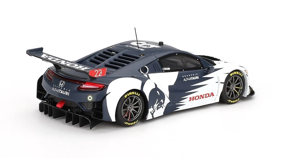 TSM Model 1:43 HONDA NSX GT3 EVO ALPHATAURI Y. TSUNODA RED BULL NURBURGRING 2023 - Immagine 3 di 4