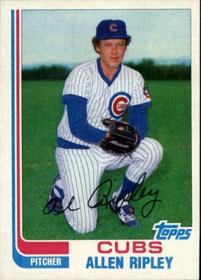 1982 Topps Traded Baseball Card #99T Allen Ripley