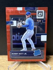 2022 Panini Donruss Optic - Rated Rookie Bobby Witt Jr. Red Pandora Prizm /99