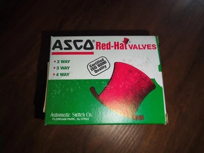 Asco Red Hat 8210G15 Solenoid Valve Brass 1/2” NPT