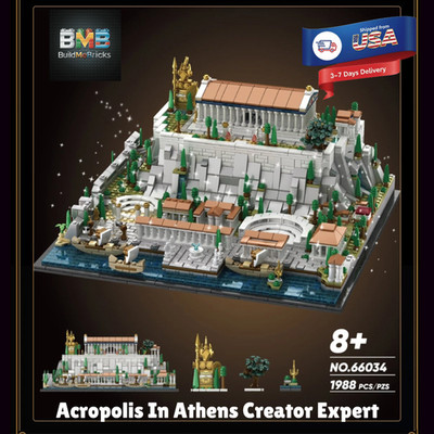 NEW WGC Acropolis In Athens Creator Expert 66034 - 1988 Pieces