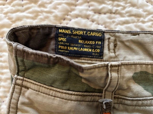 Ralph Lauren Polo Denim Supply Military Sashiko Patchwork Camo