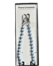 Phone Wood Bead Crossbody Universal Fit Any Phone Case Strap Attach Card 51in