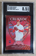 2018 Panini Crusade Ruby Wave Prizm Shohei Ohtani RC /199 SGC 8.5 Angels Rookie