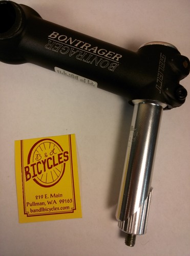 French bicycle stem quill adapter for 22.0 , threadless - Picture 7 of 7