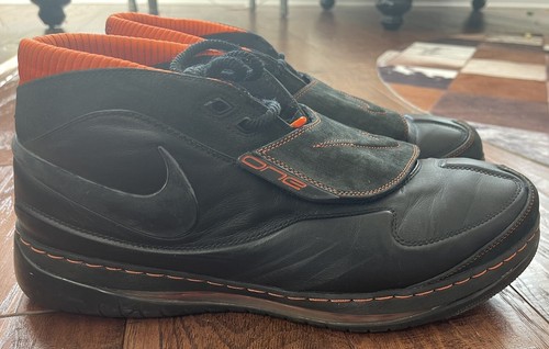 Nike Air Force Stat Black Orange