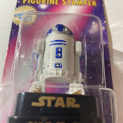 Vintage Star Wars R2-D2 Figurine Stamper Rose Art 1997 New NIP - Picture 3 of 4