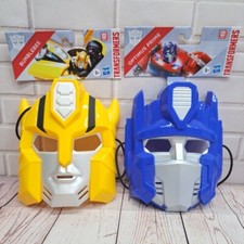New Hasbro Transformers OPTIMUS PRIME BUMBLEBEE Hero Mask For Kids Ages 5 2