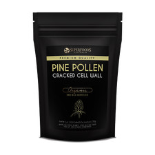 Cracked Cell Wall Wild Harvested Raw Pine Pollen 50g - Pure and potent