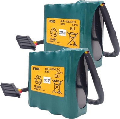 2pcs NEW Okuma Machine Tool 8HR-4/3FAUPC 9.6V rechargeable battery E5503-07E-001