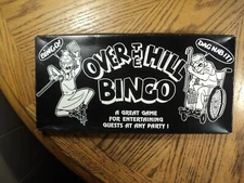 Vintage Over The Hill Bingo Game Style  #40245 Complete  Forum Novelties USA