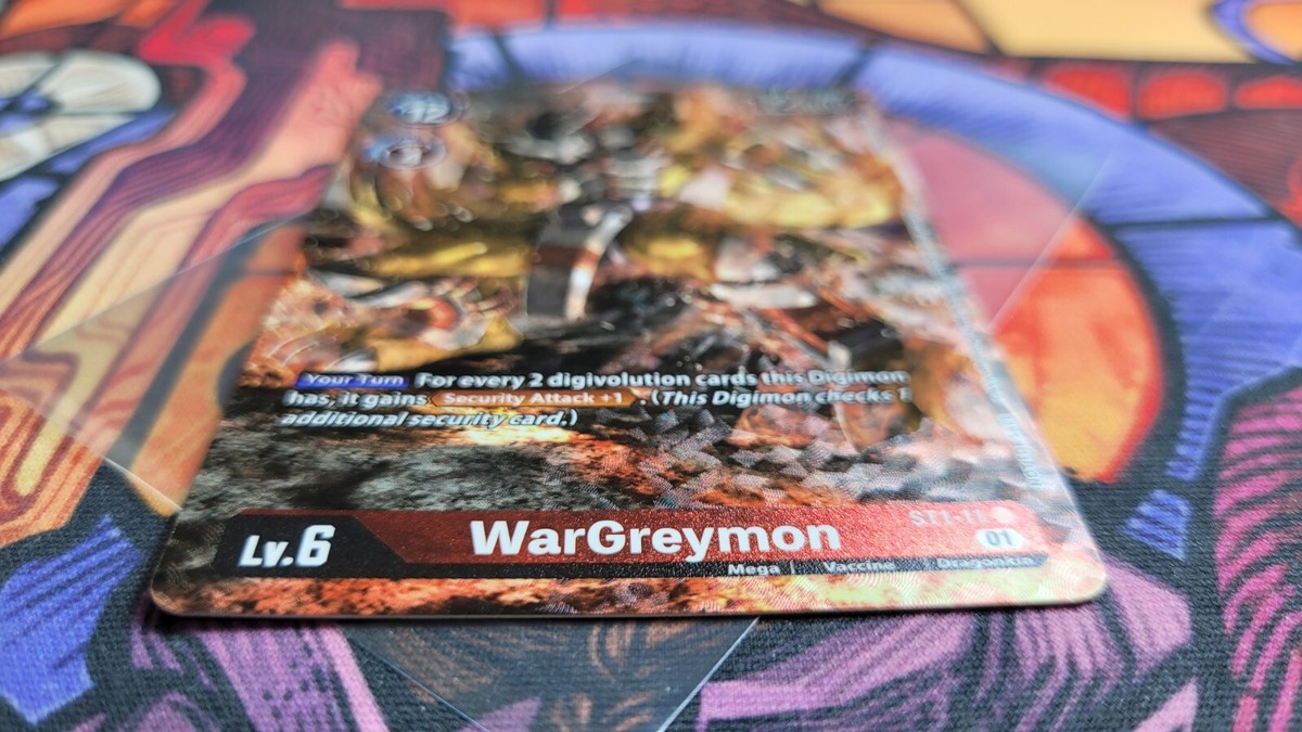 ✨WarGreymon Premier TO Event June 2021 Alt Art ST1-11 SR Digimon