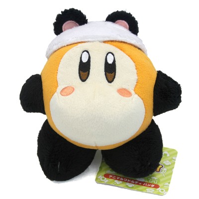 Official WADDLE DEE PANDA Kirby 5 in. Plush San-Ei (All Star Collection)