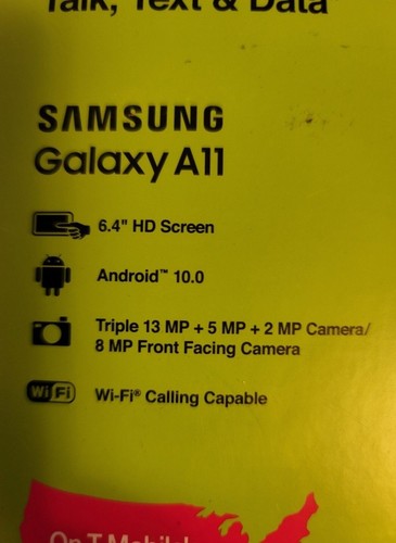 New Simple Mobile Prepaid Samsung A11 Phone - Afbeelding 3 van 8