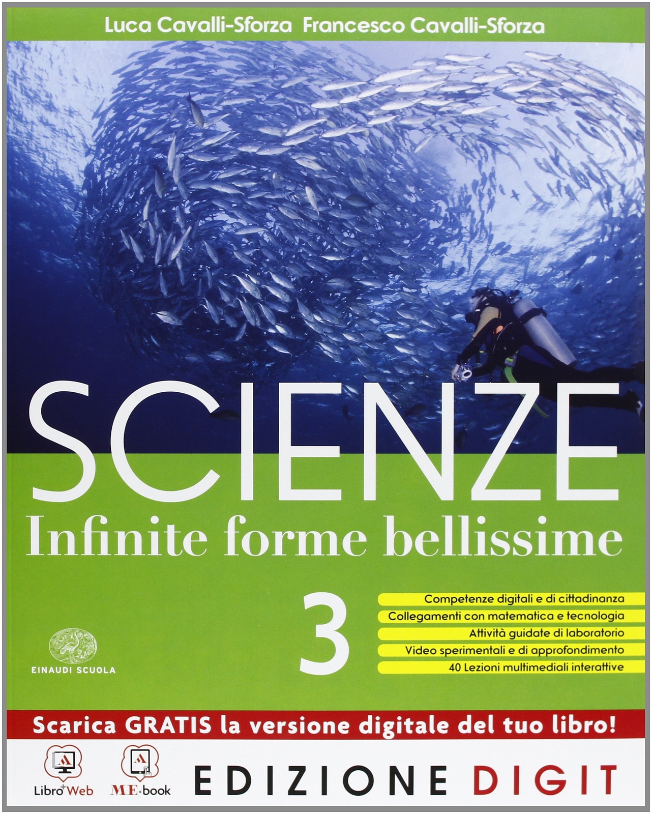 9788828614623 Scienze Infinite forme bellissime - Volume 3 + Vol...rativi online