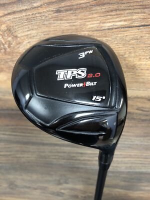 DEMO RH Mens Powerbilt TPS 2.0 #3 Fairway Wood Club Regular Flex 5931-TPS3