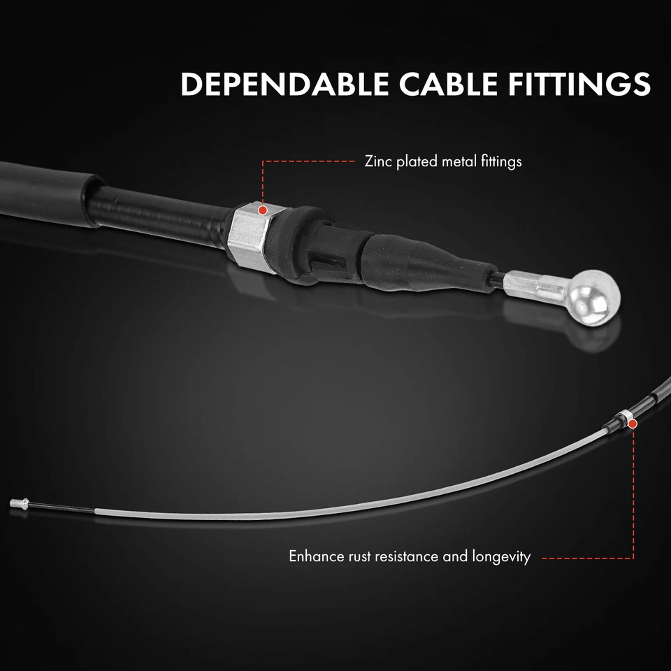 Cabo de freio de estacionamento traseiro LH/RH/frontal para Audi A3 13 Volkswagen Jetta Golf GTI - Imagem 4 de 4
