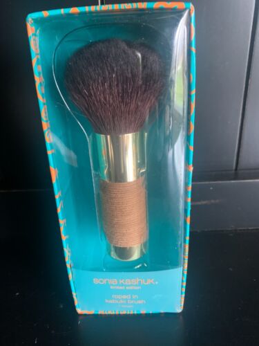 SONIA KASHUK NEW LIMITED EDITION KABUKI BRUSH "ROPED IN" - Picture 1 of 1